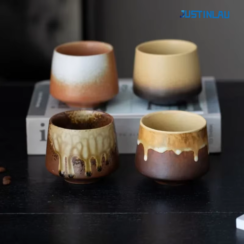 Japanese Healthy Lifestyle - JUSTINLAU Nuove Tazze in Ceramica Vintage,