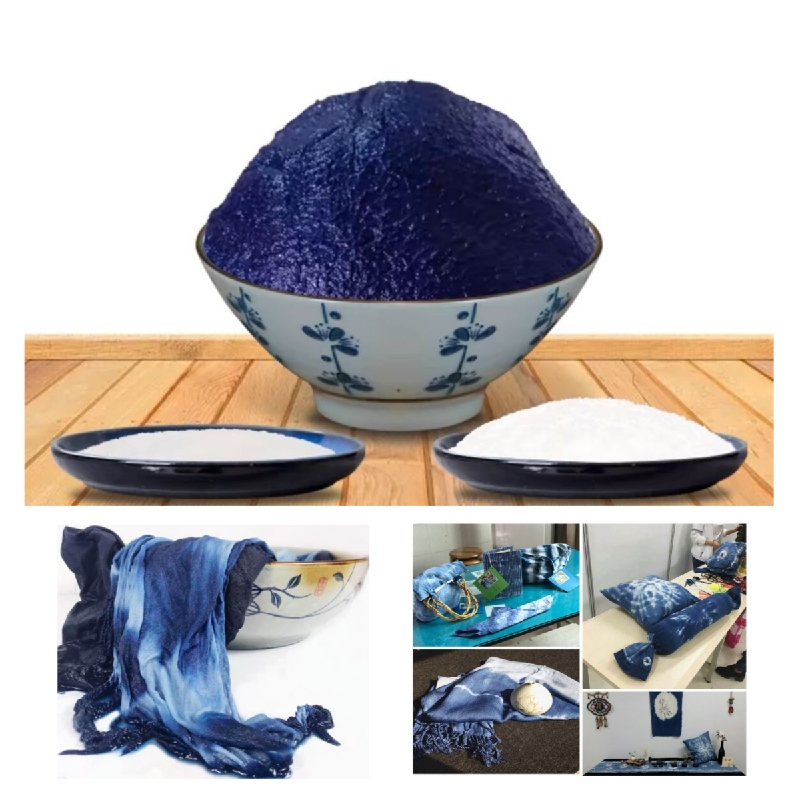 Indigo Dye Kit - Tintura vegetale naturale fango indaco fai
