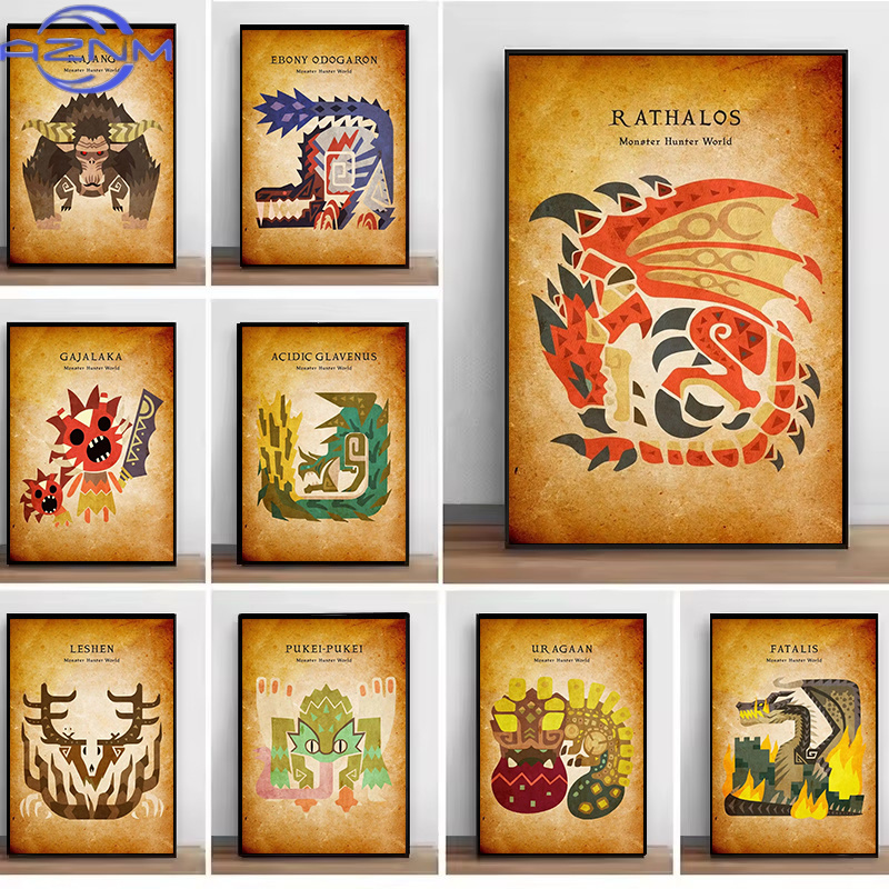 Japanese Lifestyle Game - AZNM Quadri su tela vintage animati