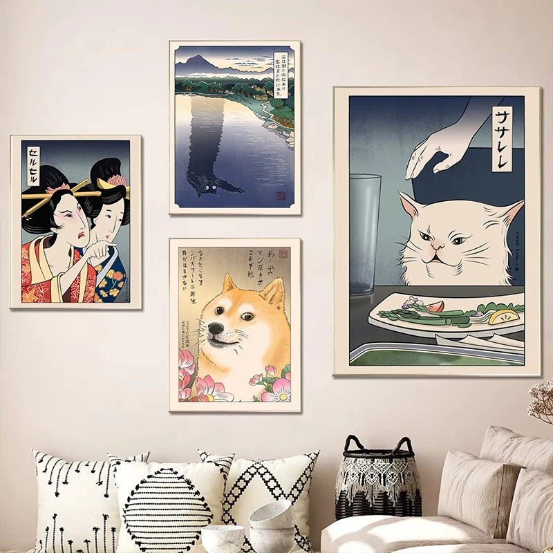 Stile giapponese Ukiyoe Poster - Japanese Lifestyle At Home recensione e prezzo