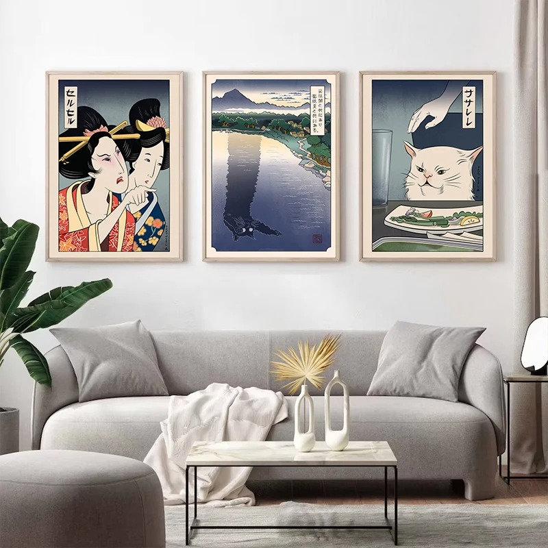 Stile giapponese Ukiyoe Poster - Japanese Lifestyle At Home recensione e prezzo