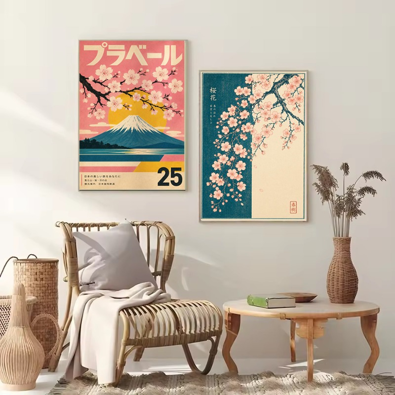 Poster Vintage Minimalista con - Japanese Culture Lifestyle recensione e prezzo