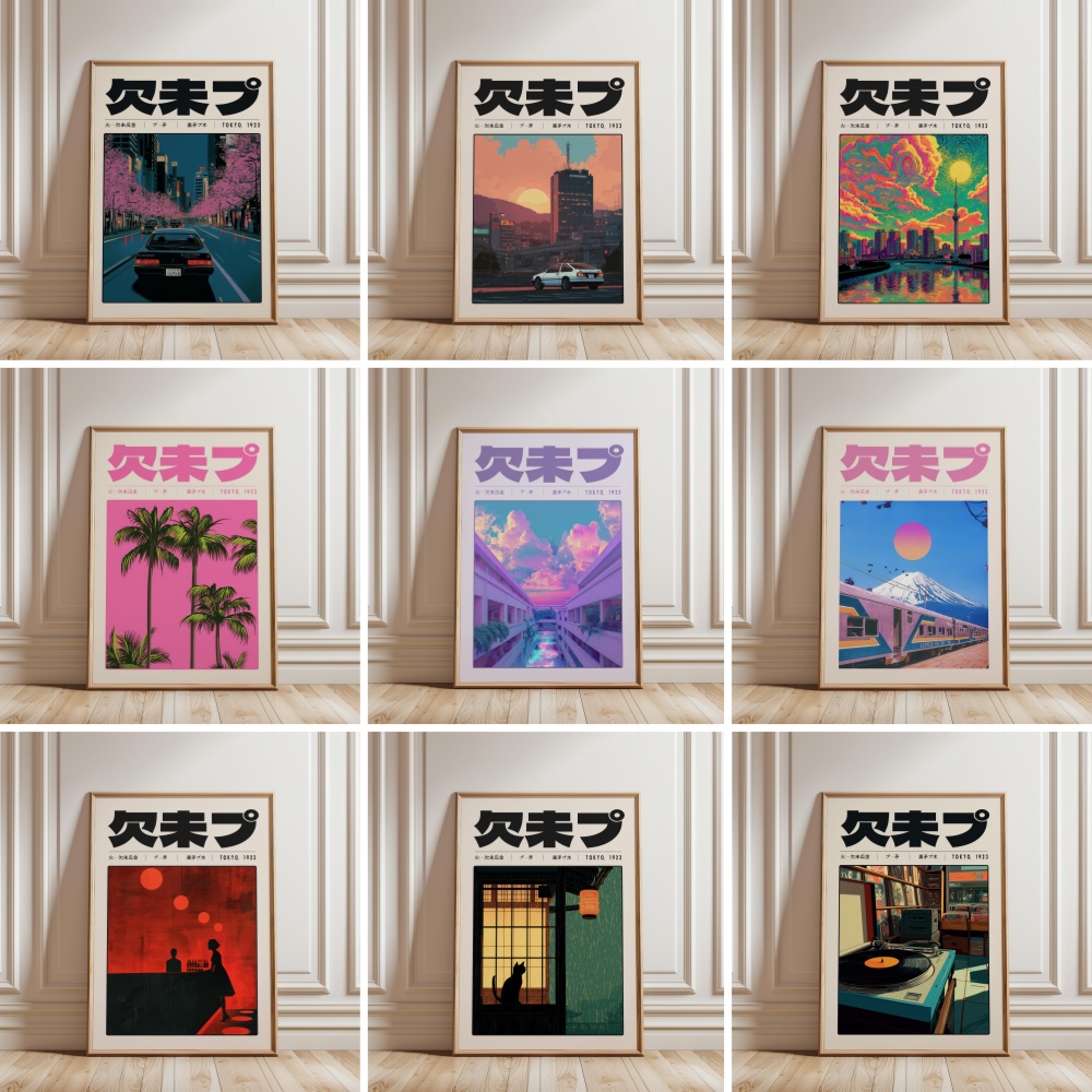 Poster Stile Giapponese Y2K In - Japanese Culture Lifestyle recensione e prezzo