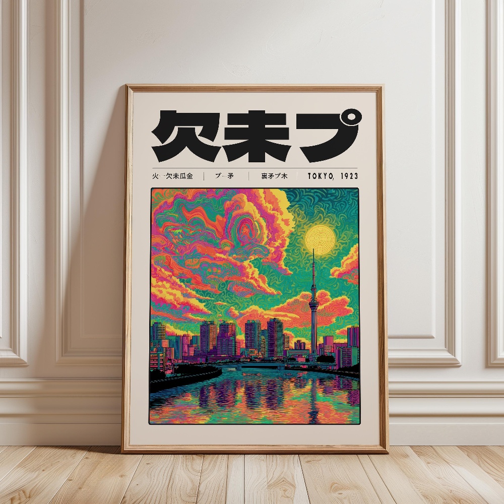 Poster Stile Giapponese Y2K In - Japanese Culture Lifestyle recensione e prezzo